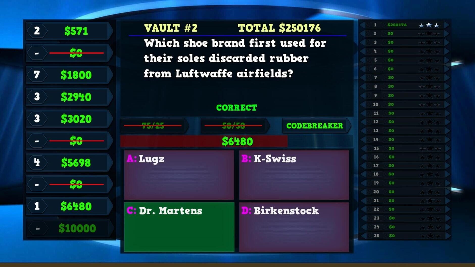 Screenshot for Trivia Vault: Fashion Trivia