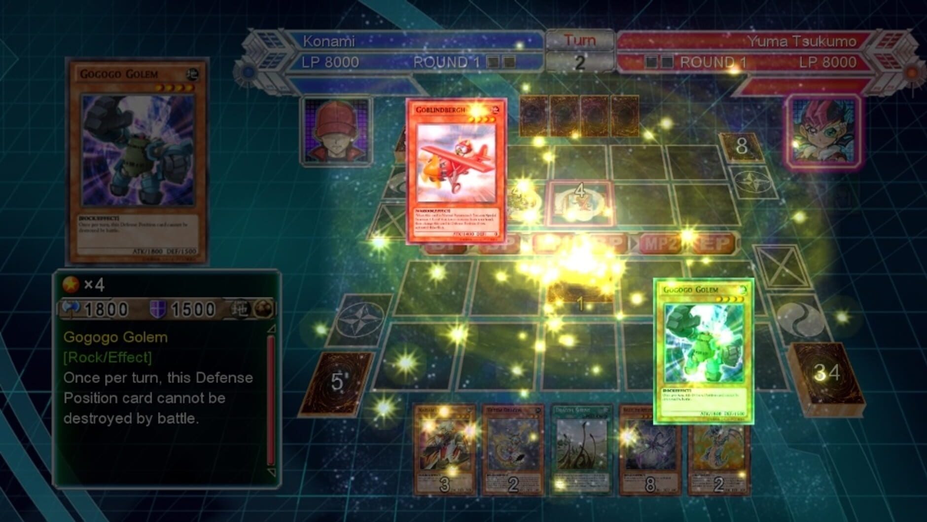 Screenshot for Yu-Gi-Oh! Millennium Duels