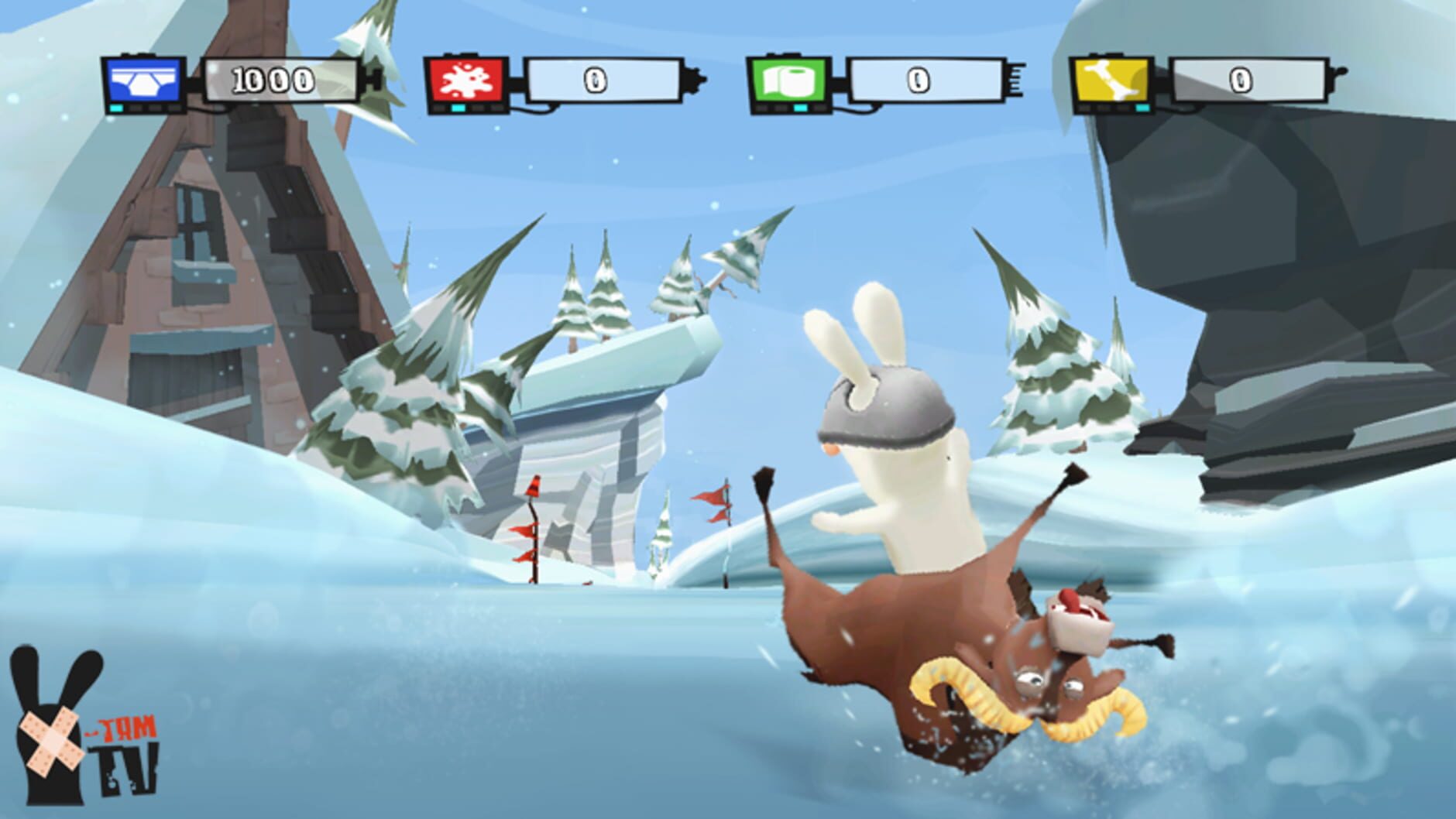 Screenshot for Rayman Raving Rabbids: TV Party