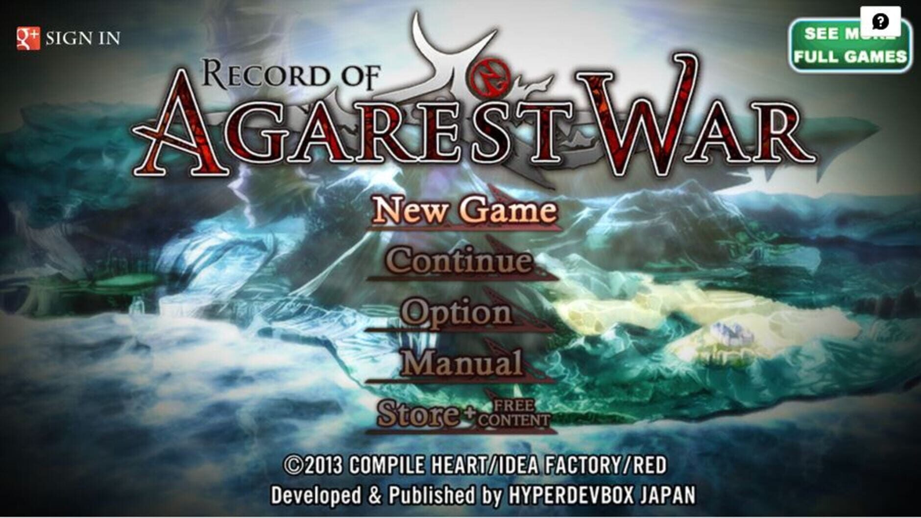 Screenshot for Record of Agarest War