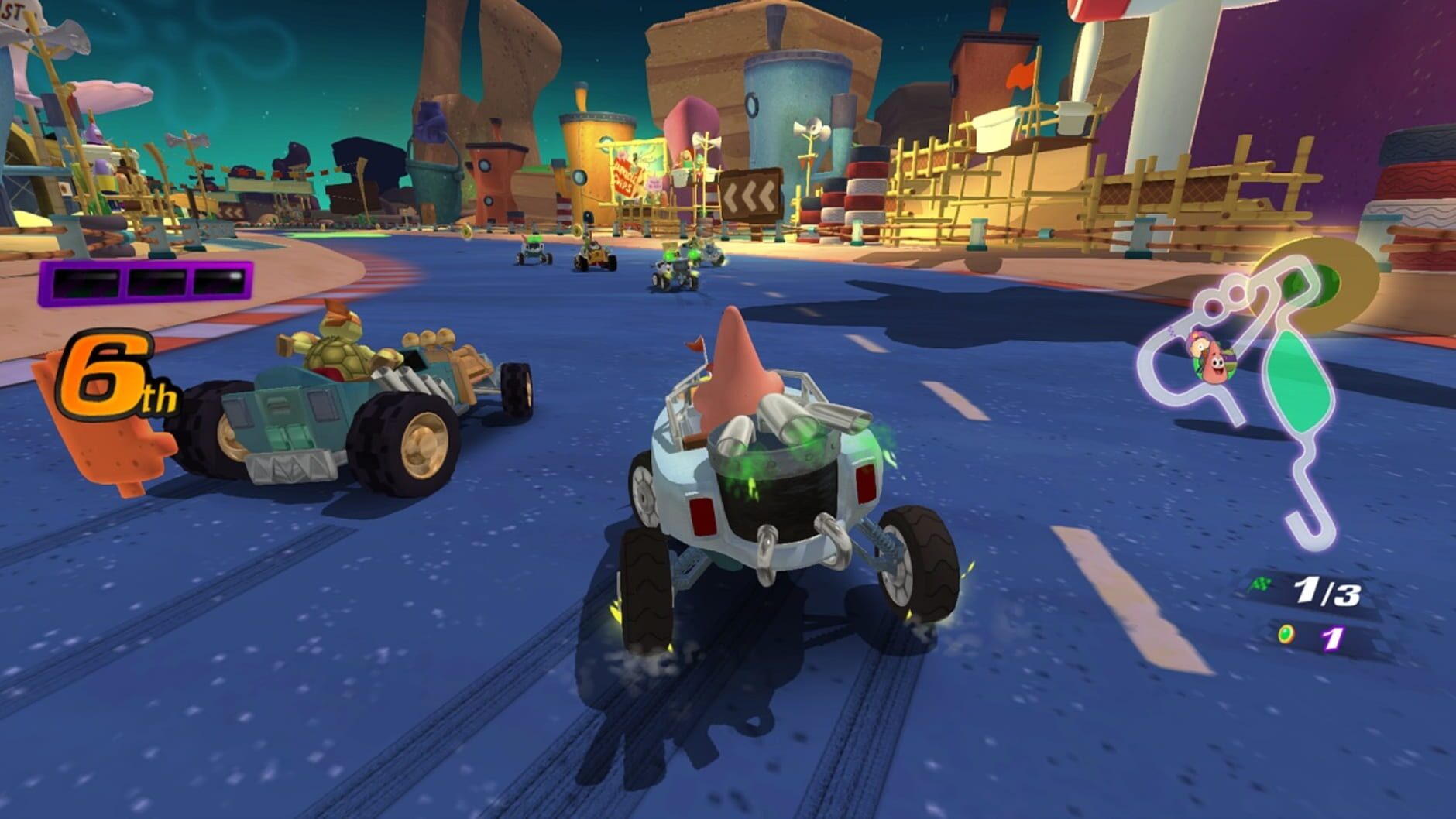 Screenshot for Nickelodeon Kart Racers