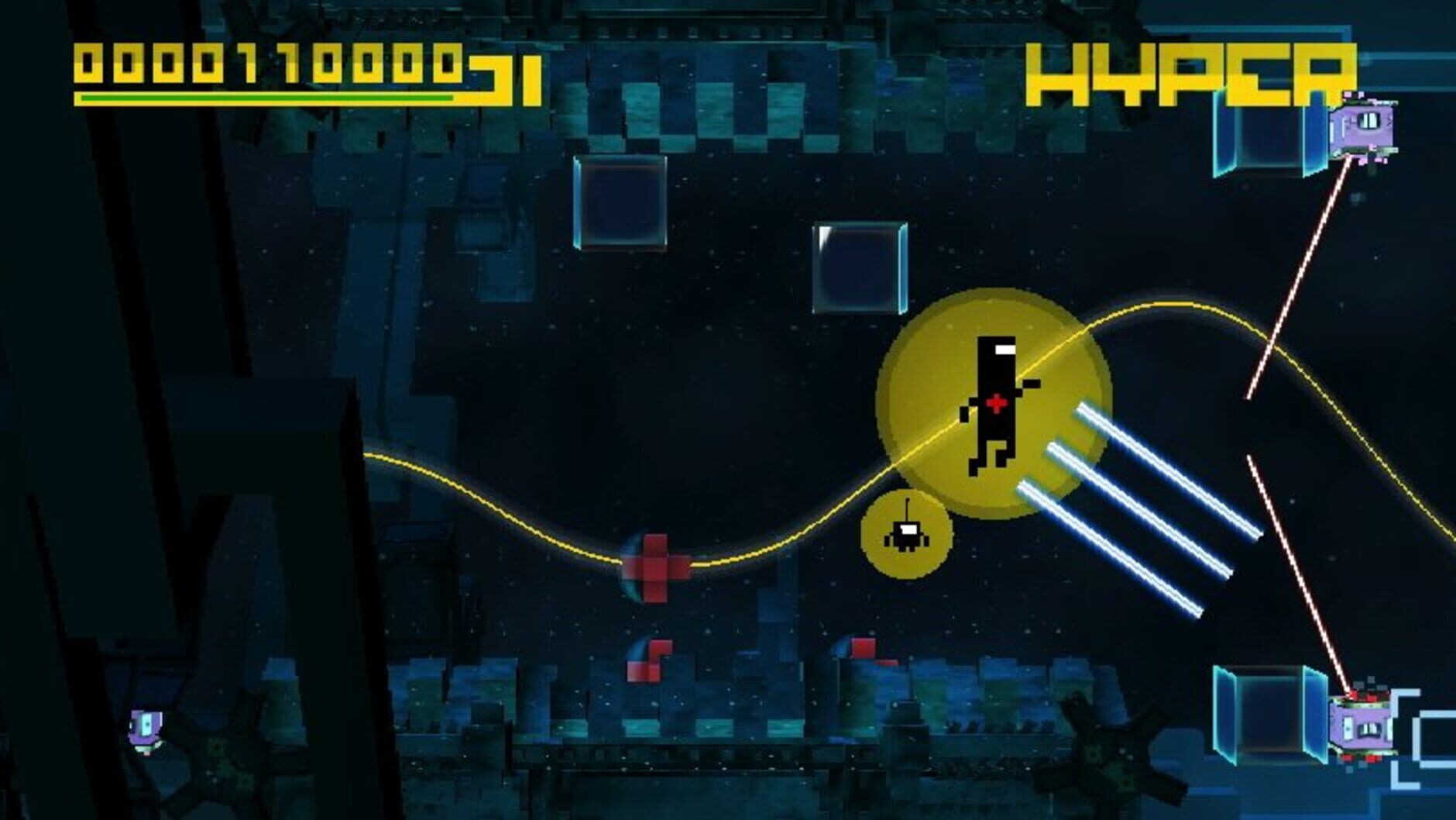 Screenshot for Bit.Trip Fate