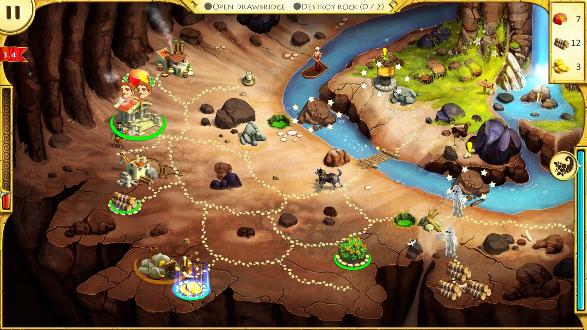 Screenshot for 12 Labours of Hercules II: The Cretan Bull