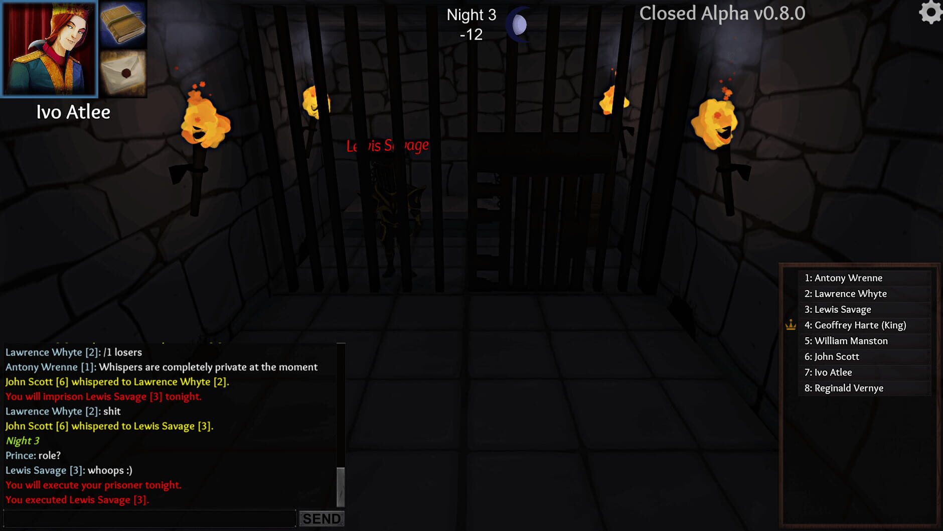 Screenshot for Throne of Lies: Medieval Politics