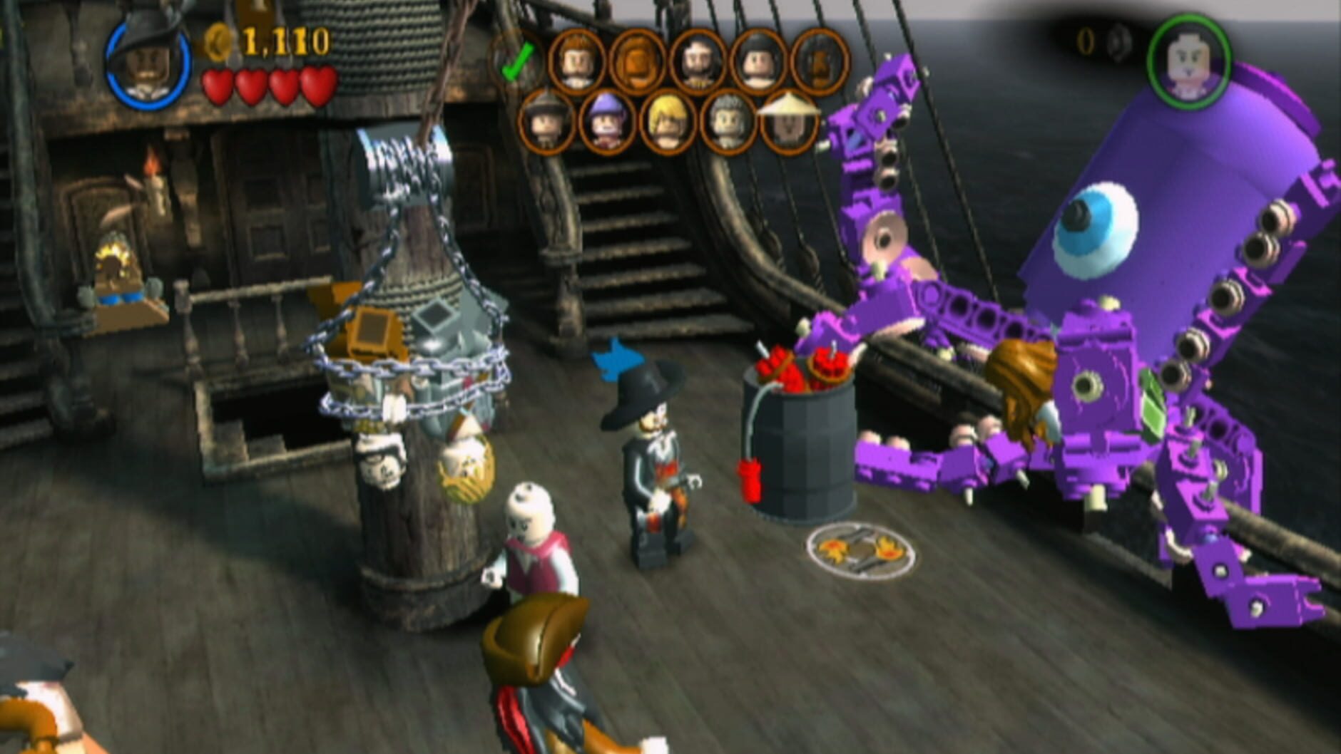 Screenshot for LEGO Pirates of the Caribbean: The Video Game