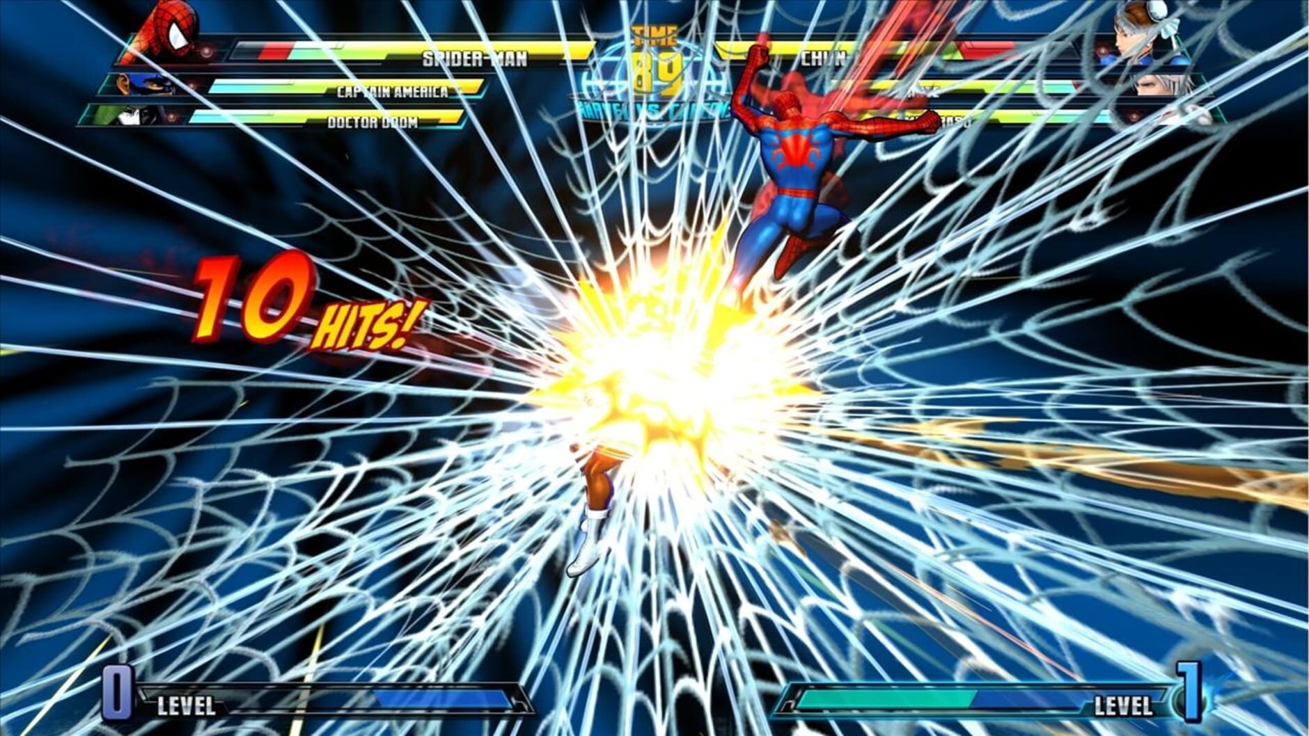 Screenshot for Marvel vs. Capcom 3: Fate of Two Worlds