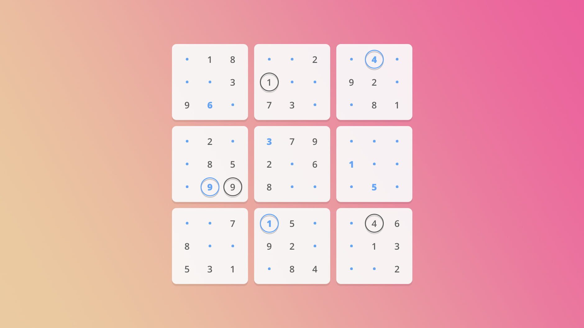Screenshot for Sudoku Universe