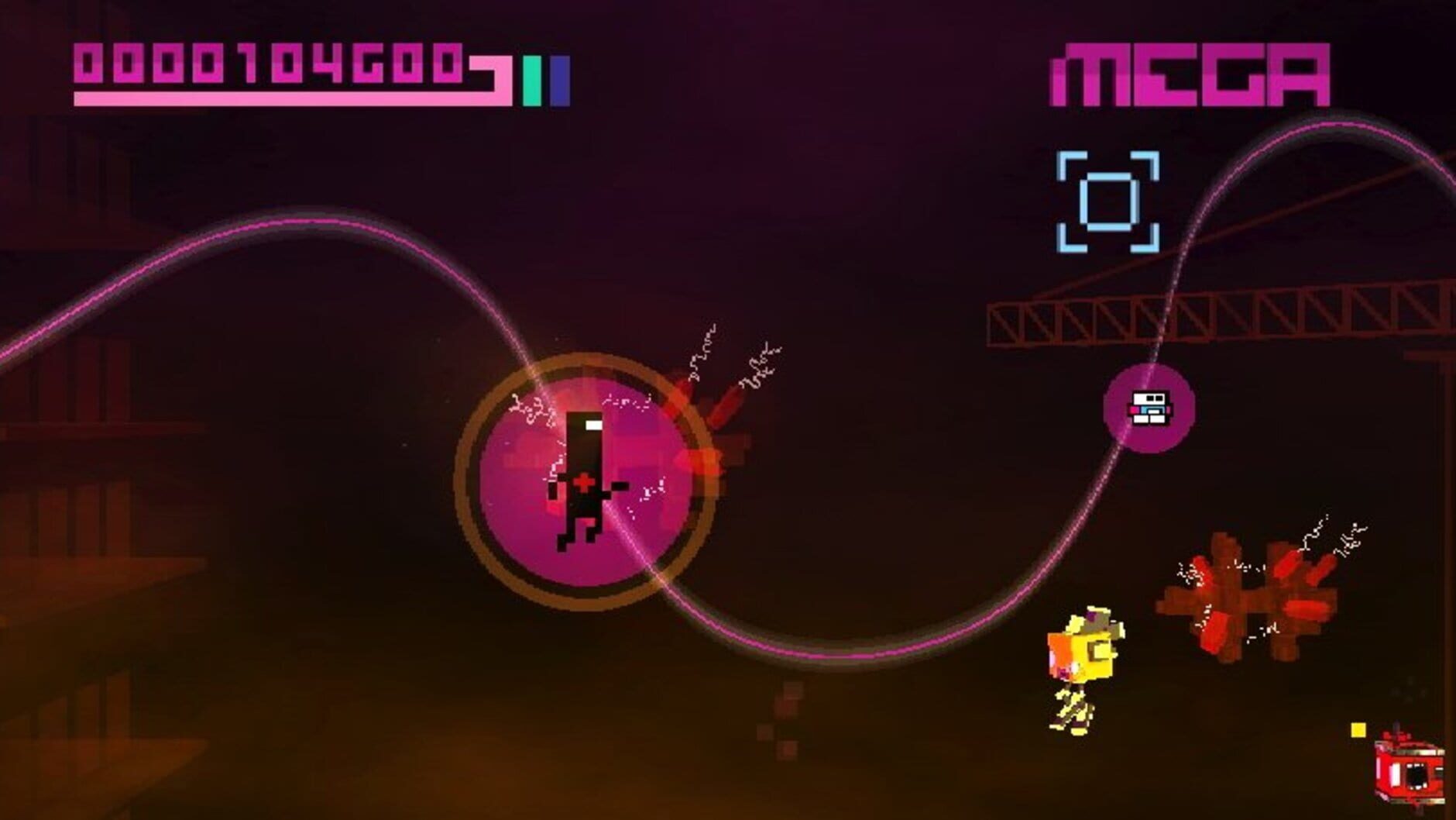 Screenshot for Bit.Trip Fate