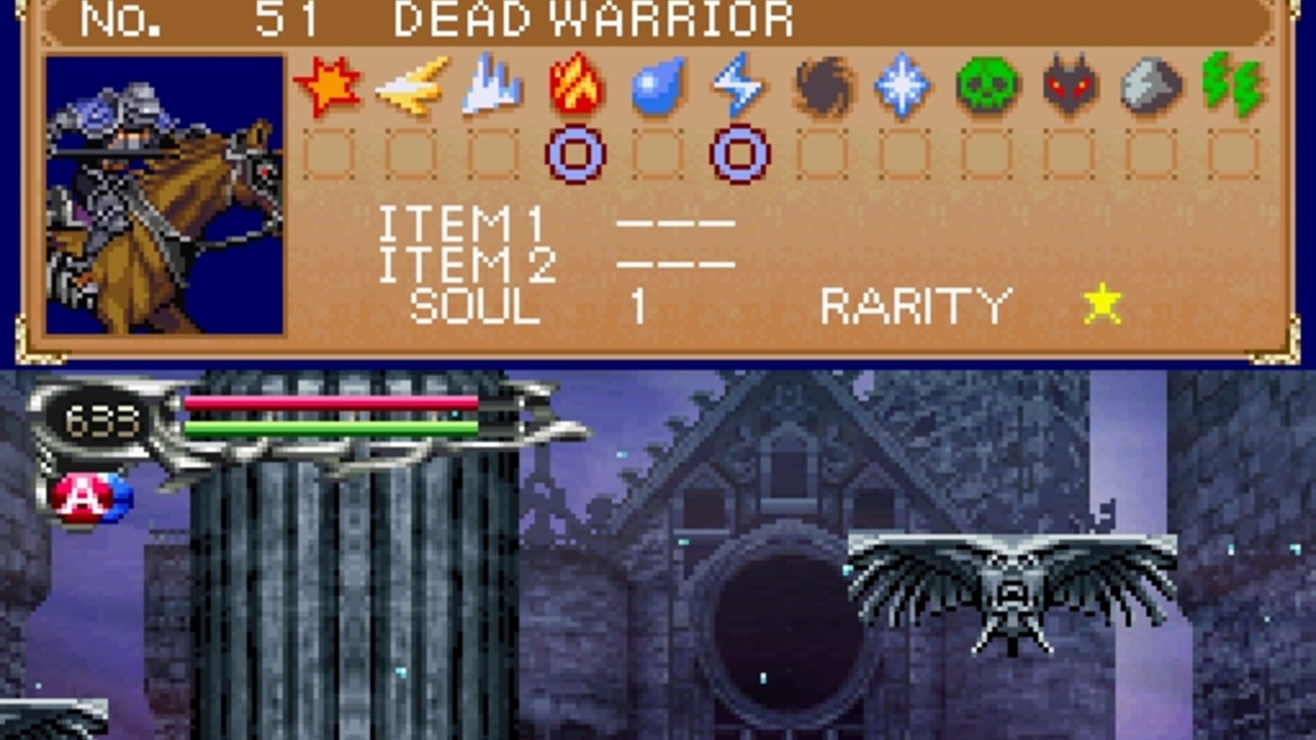 Screenshot for Castlevania: Dawn of Sorrow