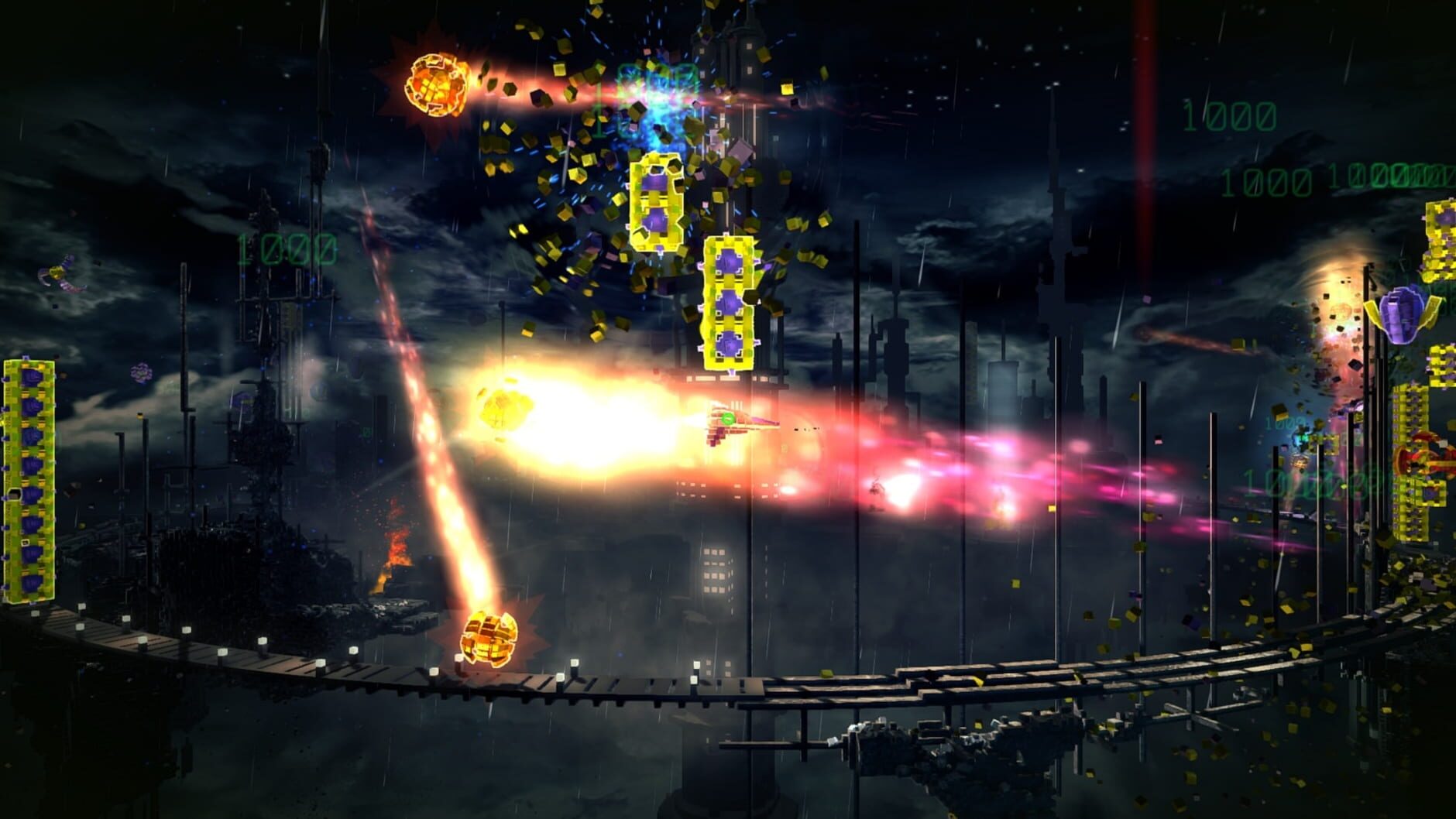 Screenshot for Resogun: Heroes