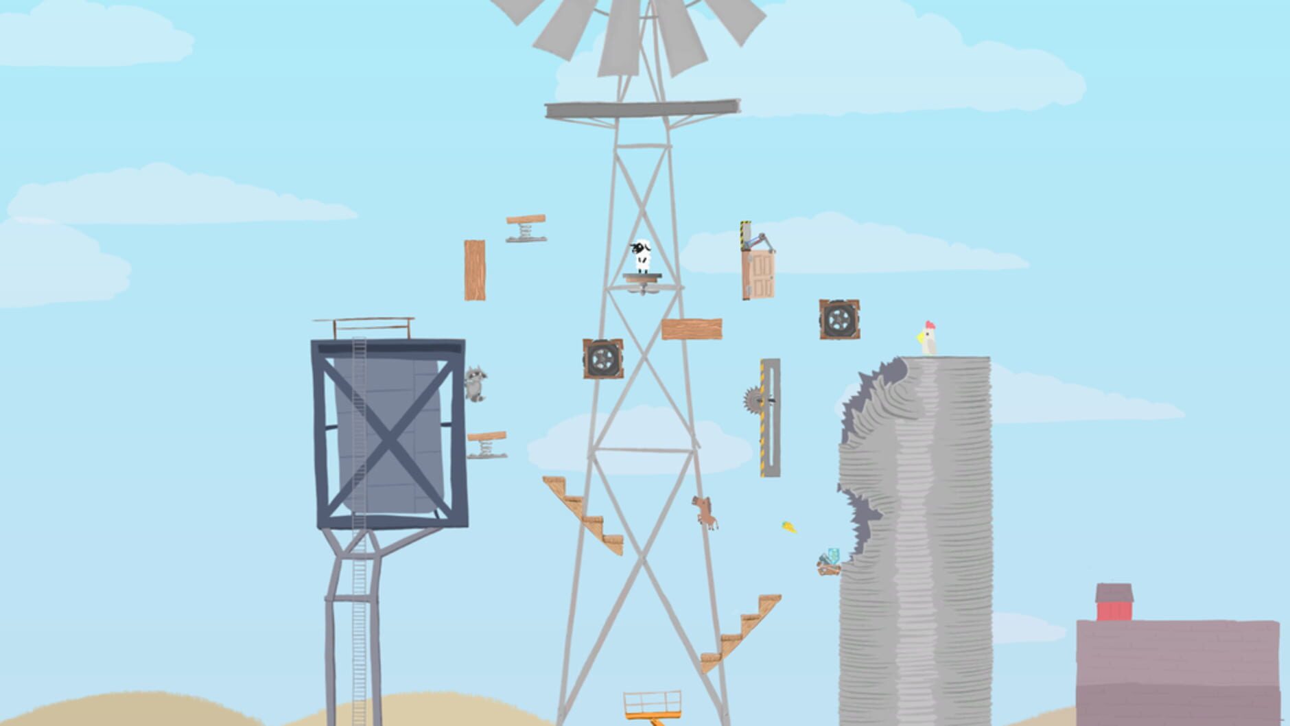 Screenshot for Ultimate Chicken Horse