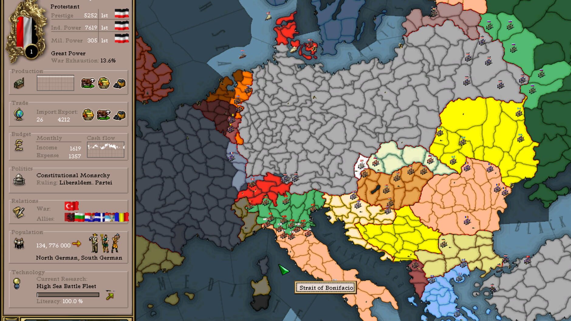 Screenshot for Victoria: An Empire Under the Sun