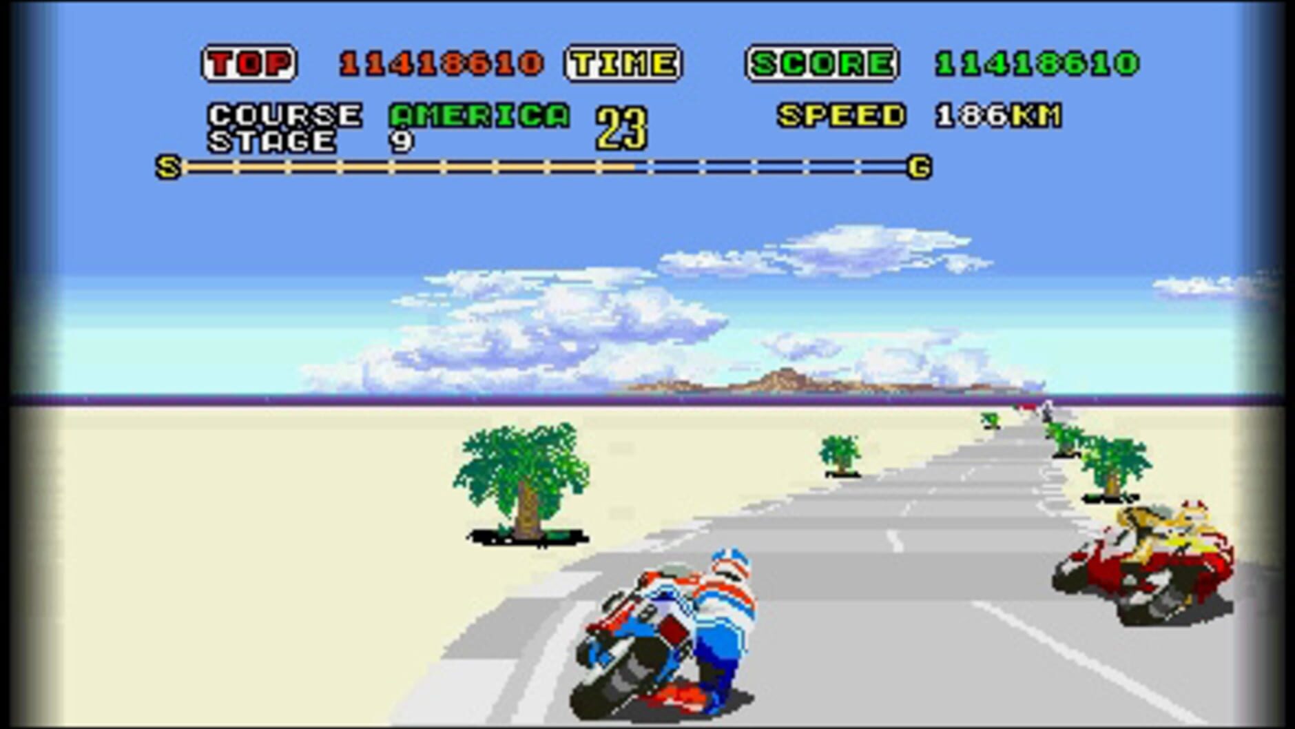 Screenshot for 3D Super Hang-On