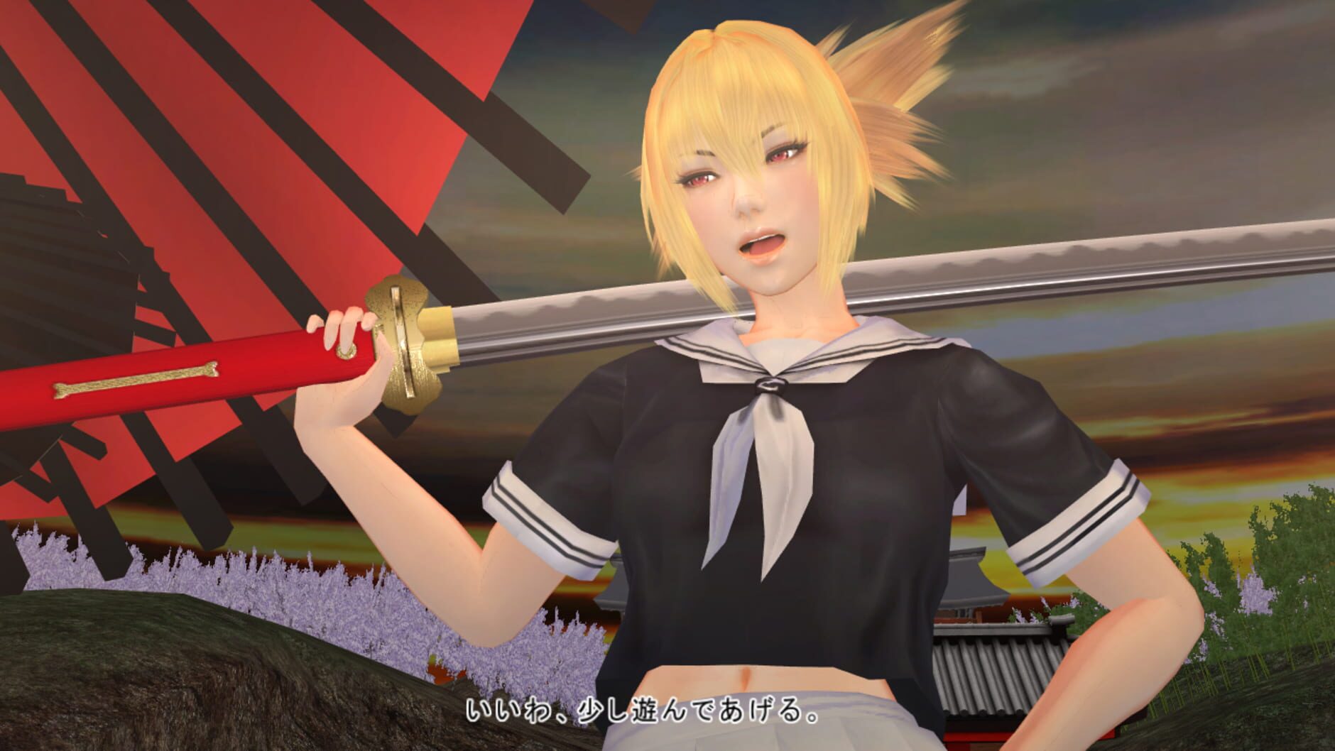 Screenshot for Mitsurugi Kamui Hikae