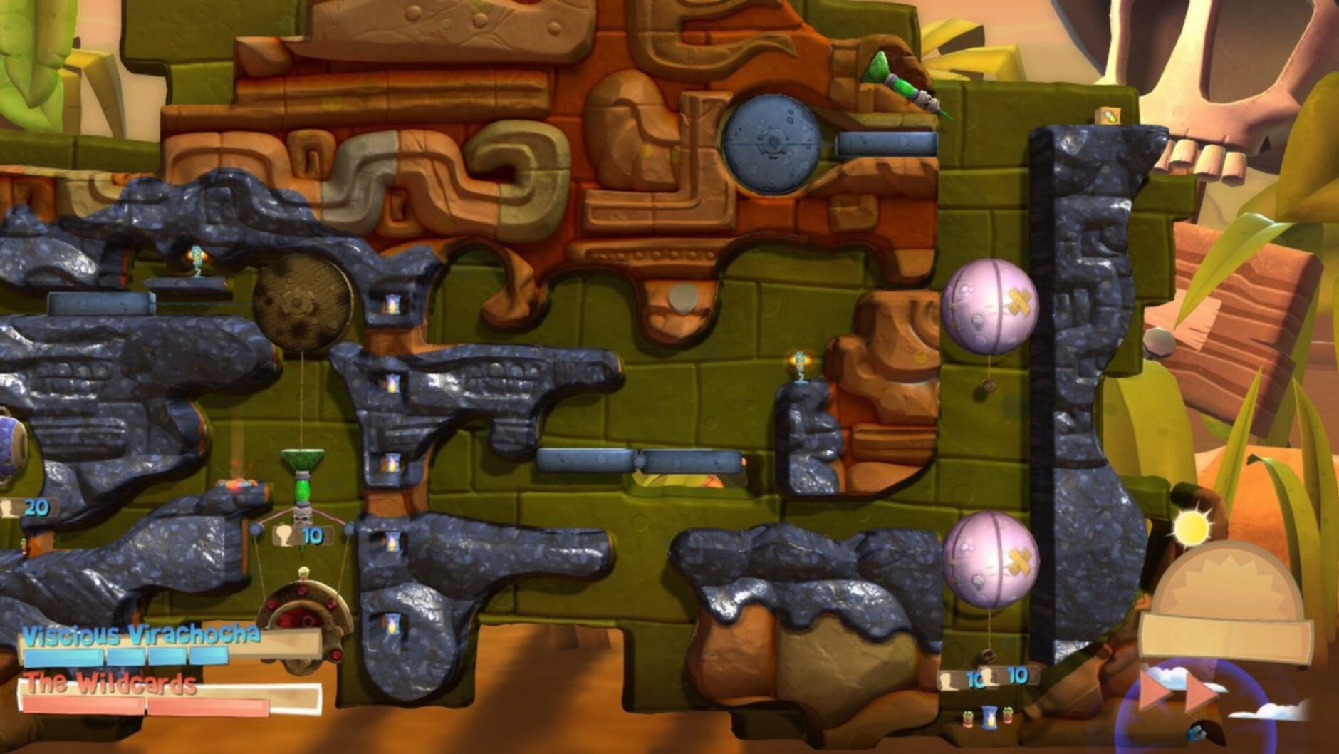 Screenshot for Worms Clan Wars