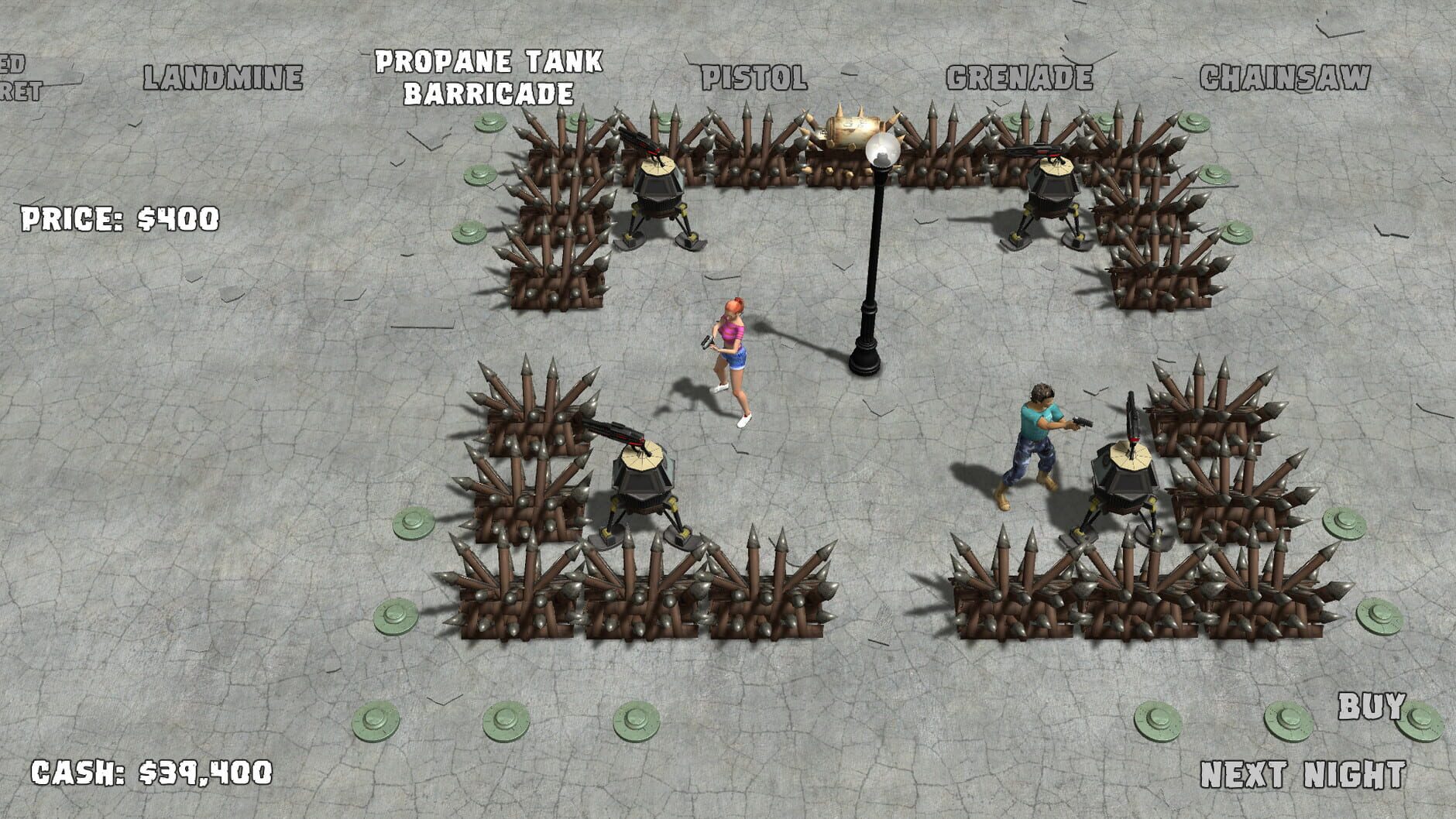Screenshot for Yet Another Zombie Defense HD