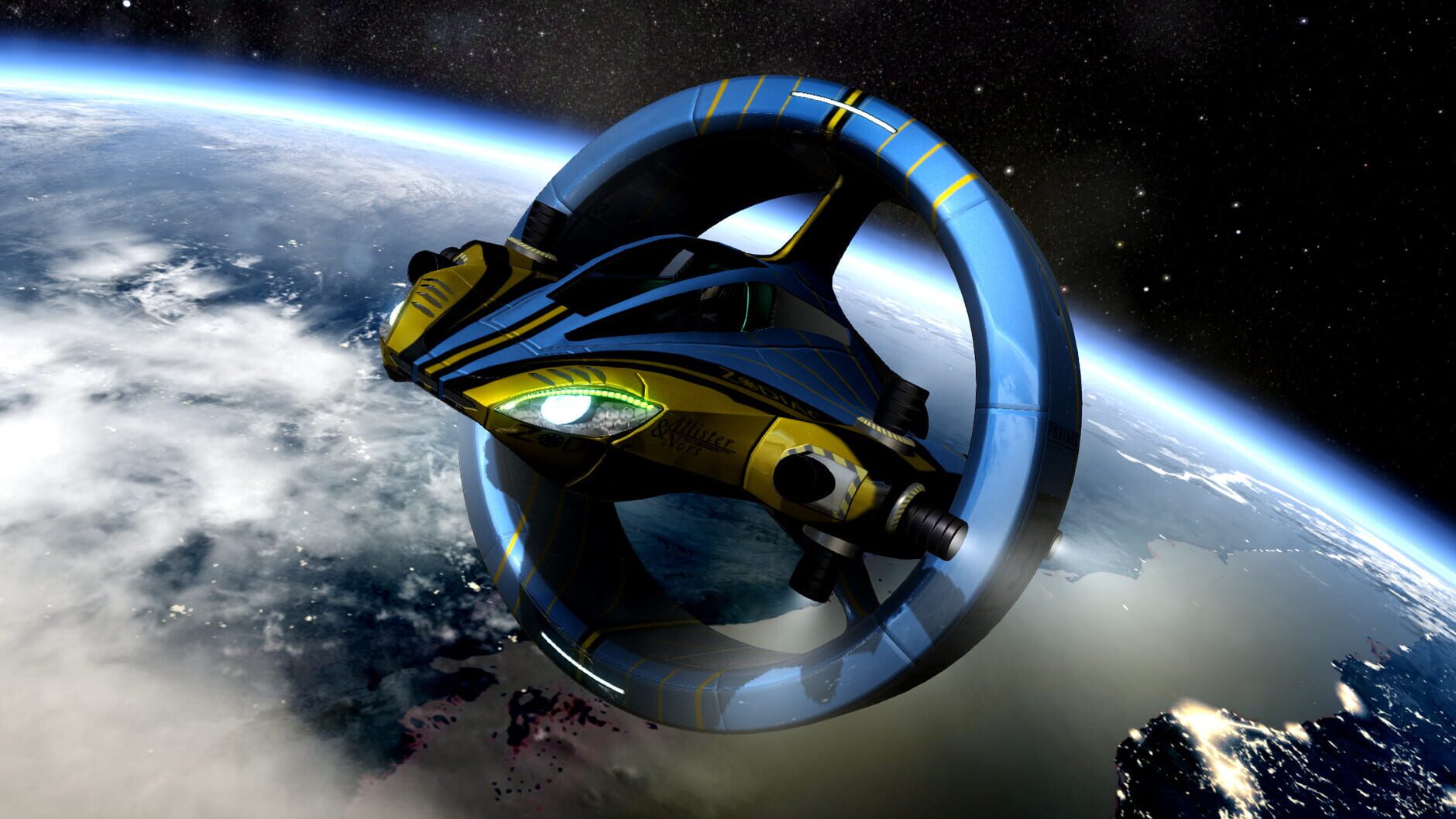 Screenshot for Orbital Racer