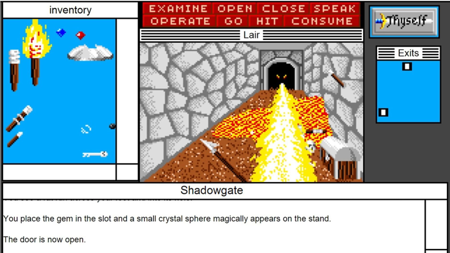 Screenshot for Shadowgate: MacVenture Series