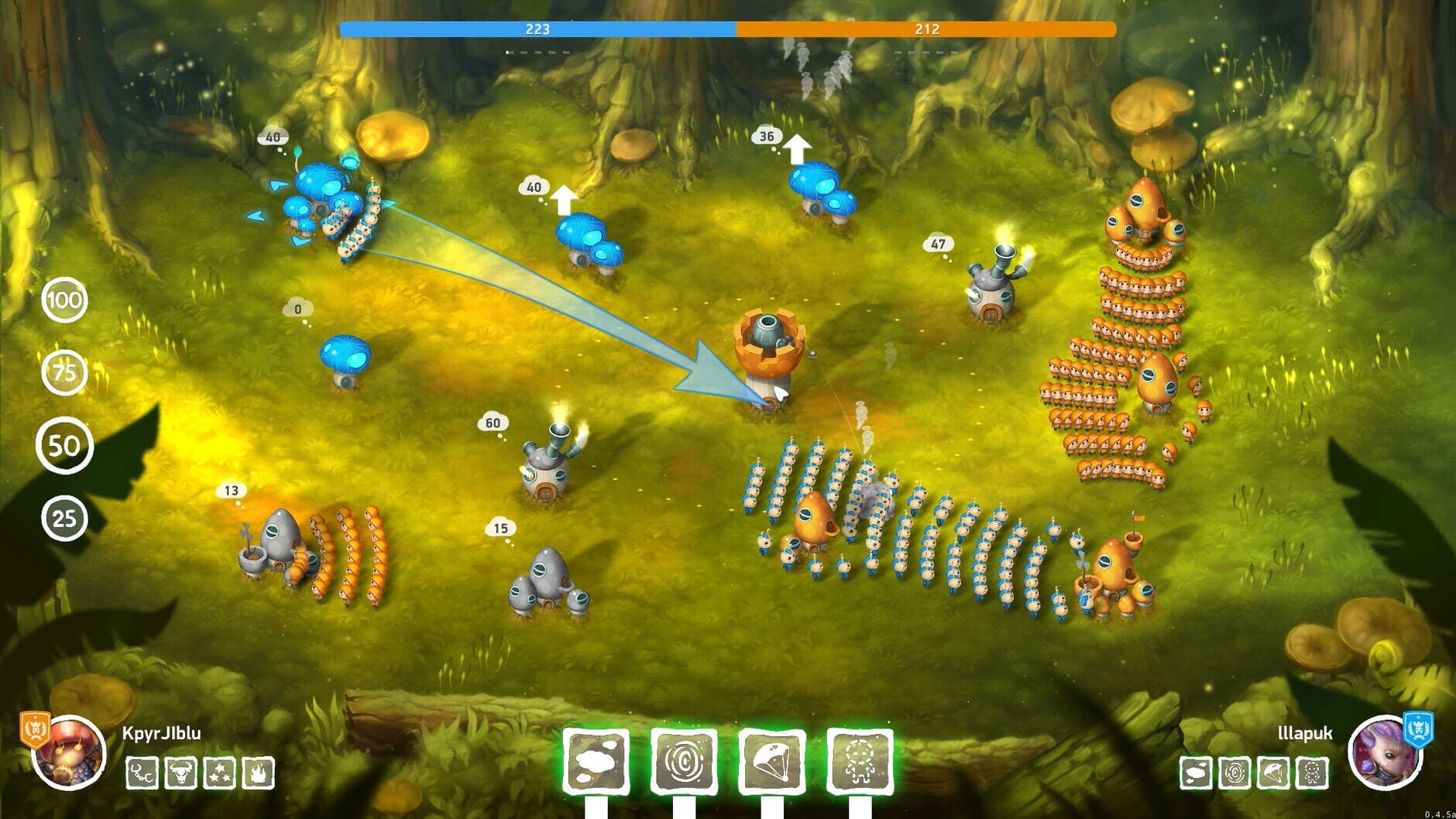Screenshot for Mushroom Wars 2