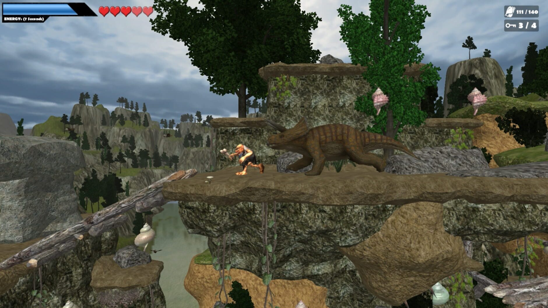 Screenshot for Caveman World: Mountains of Unga Boonga