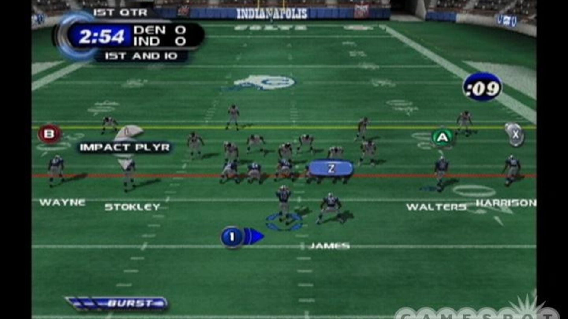 Screenshot for NFL Blitz Pro