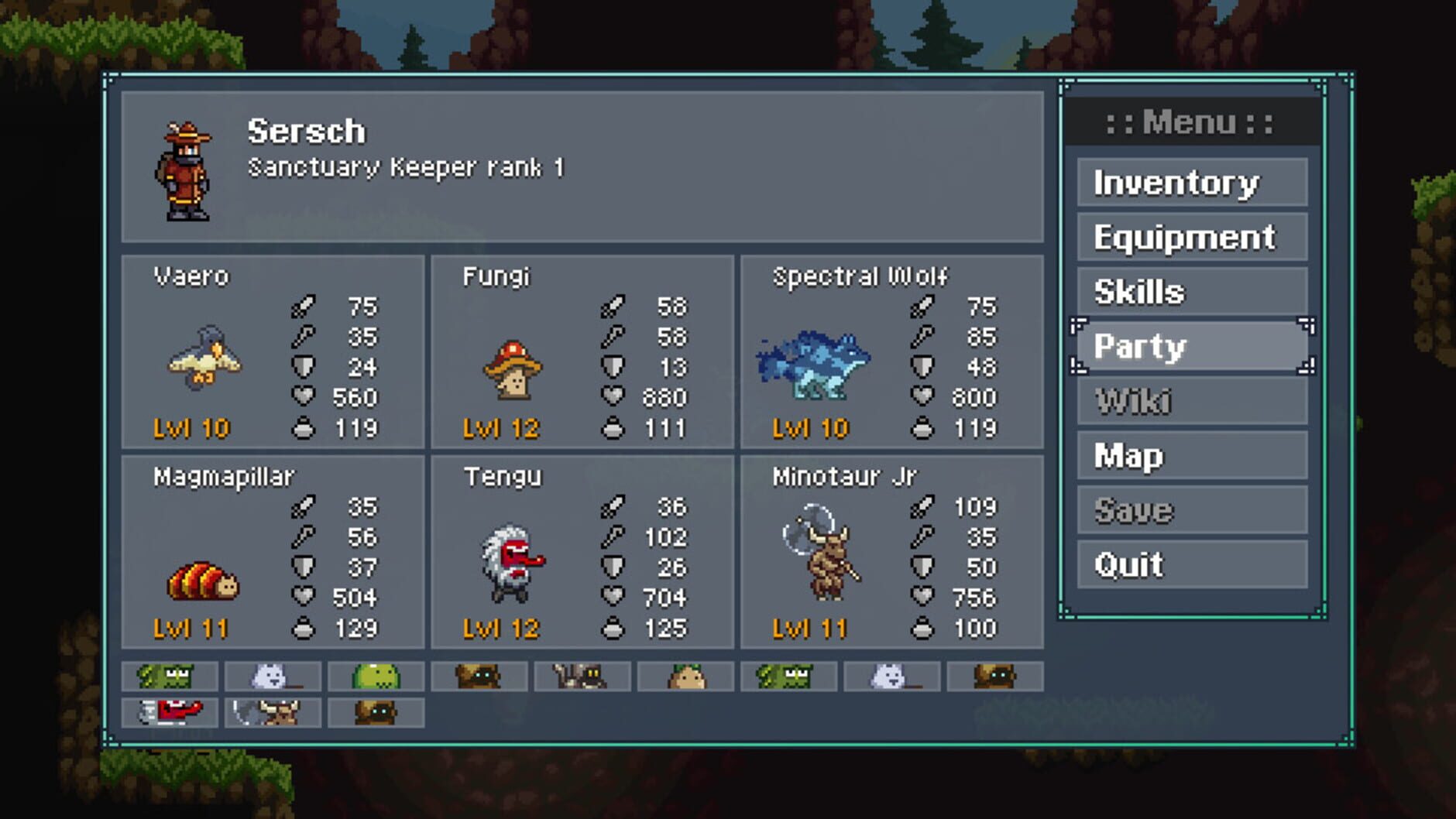 Screenshot for Monster Sanctuary