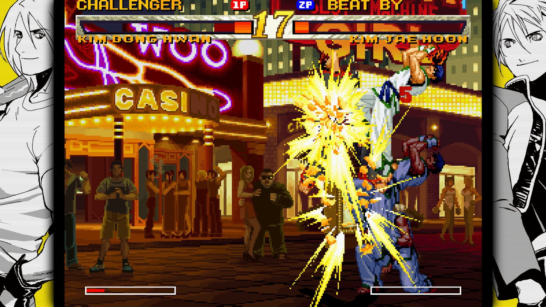 Screenshot for Garou: Mark of the Wolves