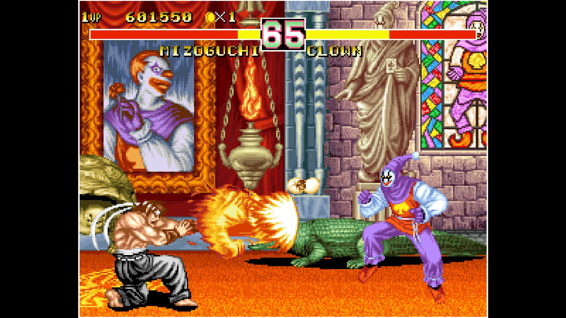 Screenshot for ACA Neo Geo: Karnov's Revenge