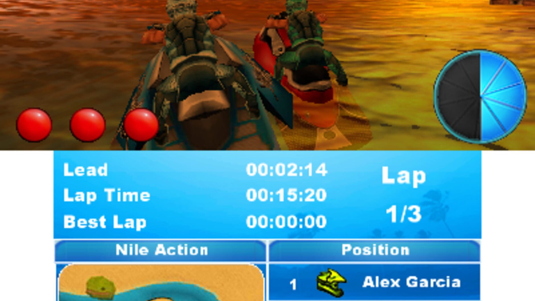 Screenshot for Aqua Moto Racing 3D