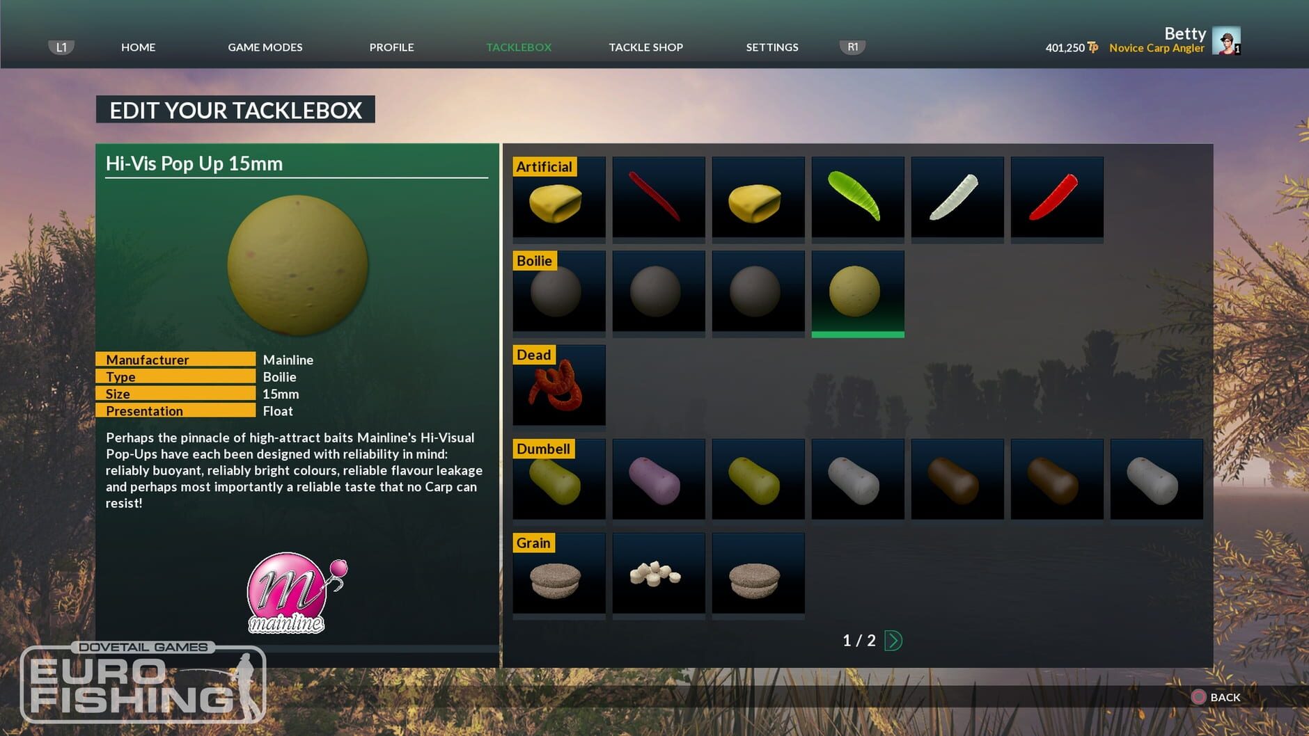 Screenshot for Dovetail Games: Euro Fishing