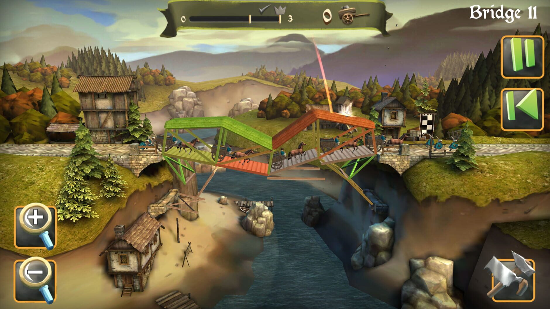 Screenshot for Bridge Constructor: Medieval