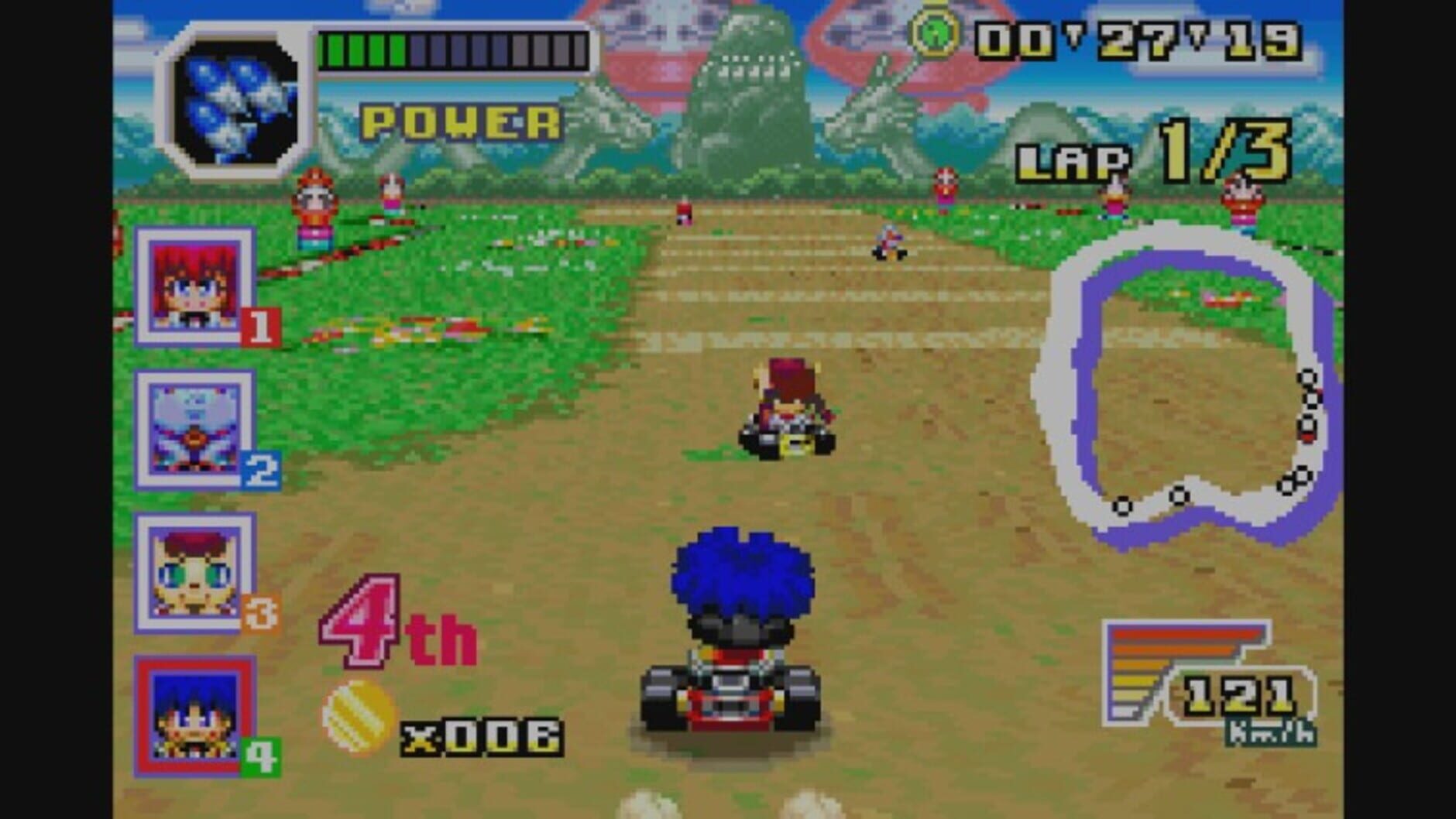 Screenshot for Konami Krazy Racers