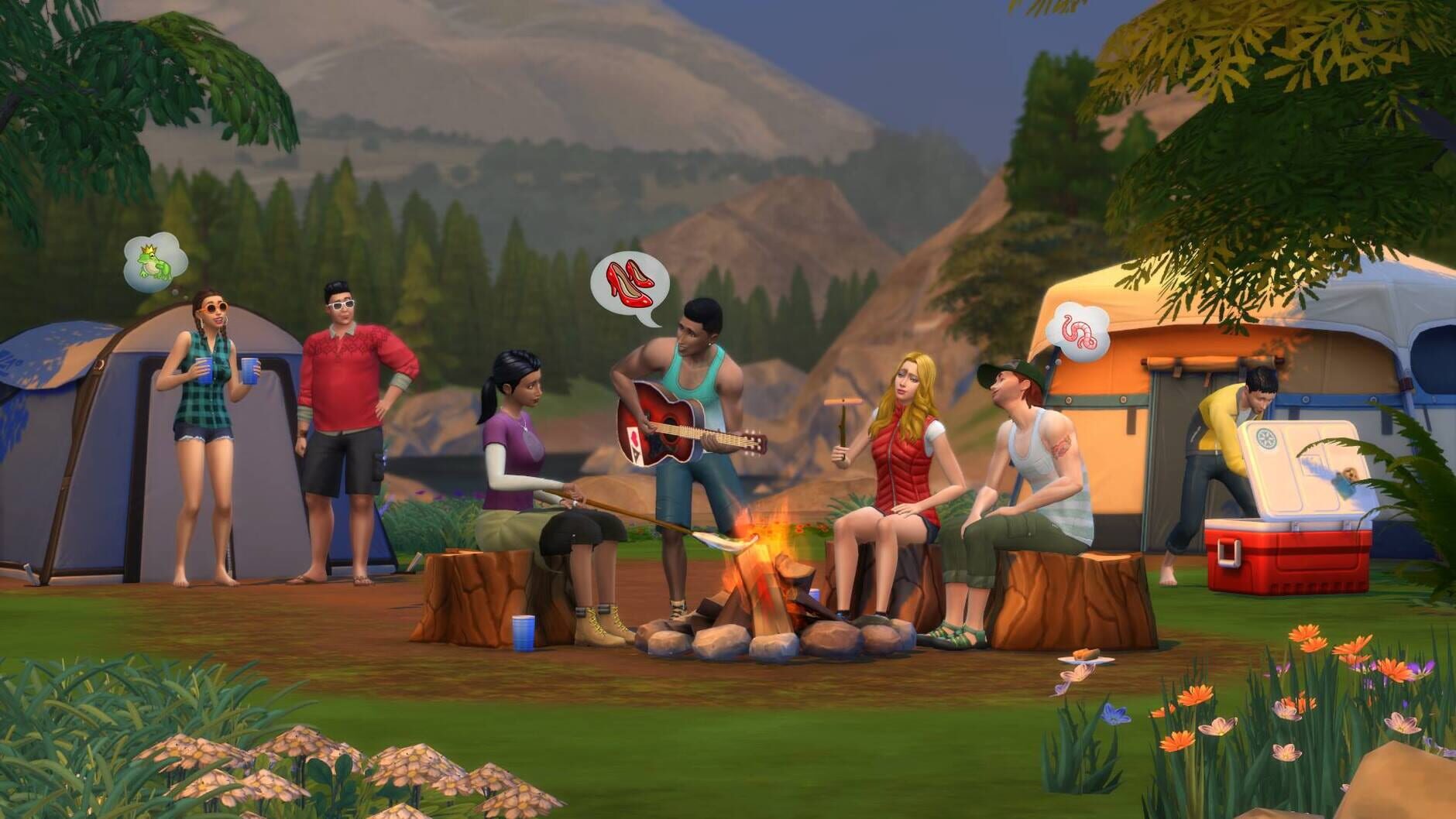 Screenshot for The Sims 4: Outdoor Retreat