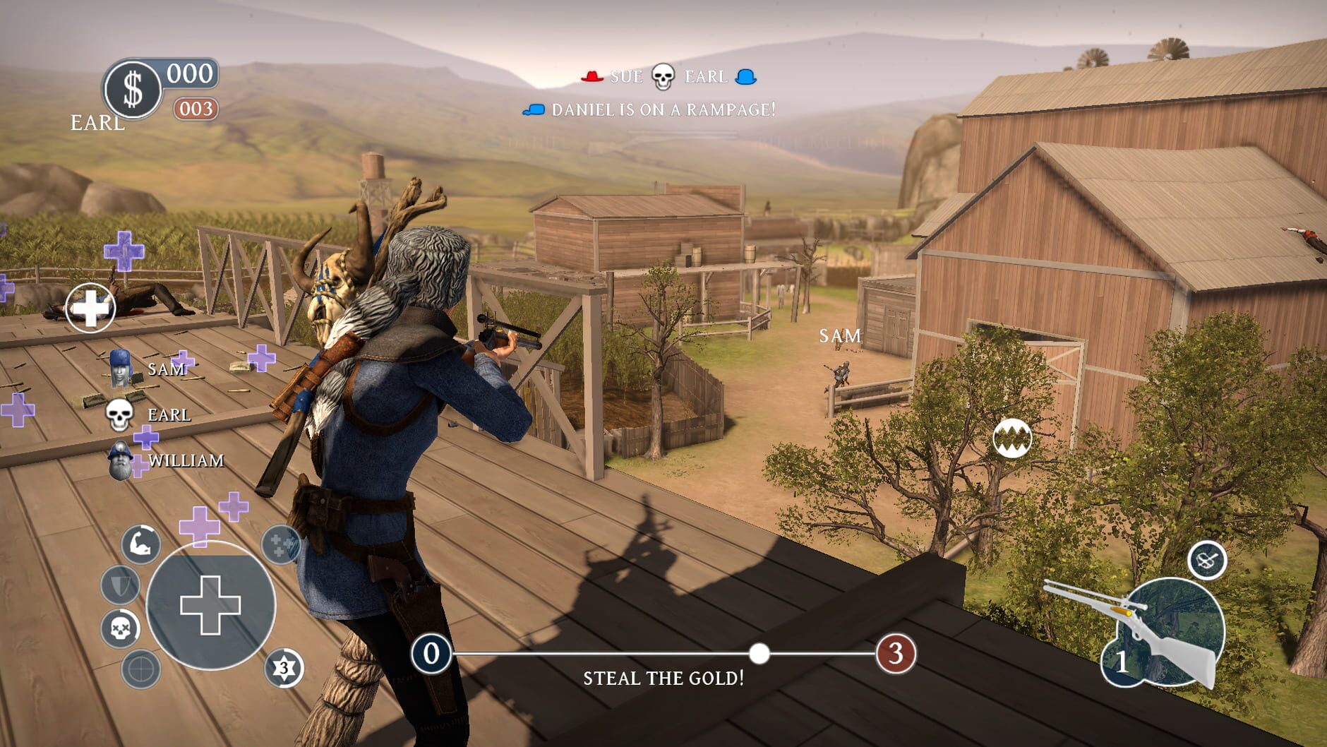 Screenshot for Lead and Gold: Gangs of the Wild West