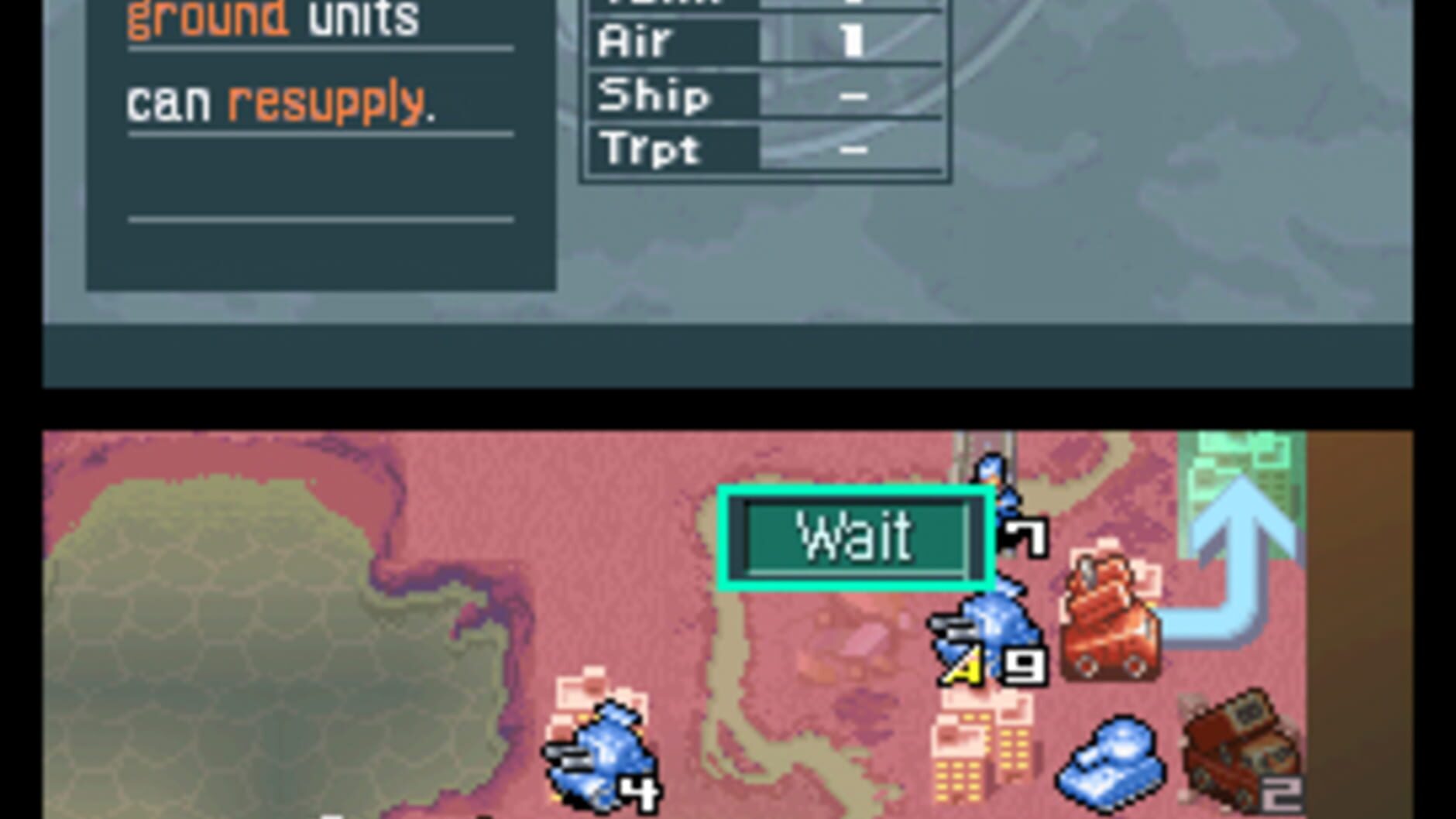 Screenshot for Advance Wars: Days of Ruin