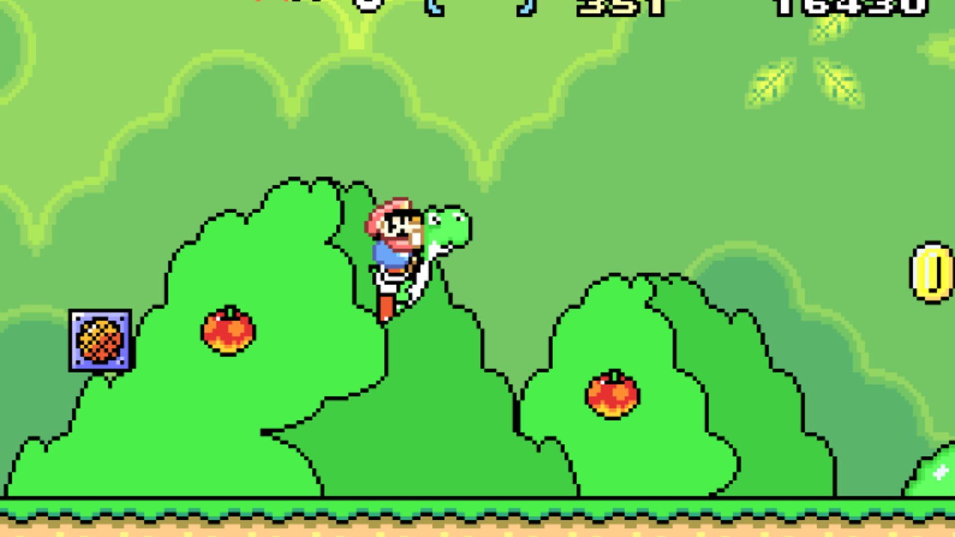 Screenshot for Super Mario World: Super Mario Advance 2
