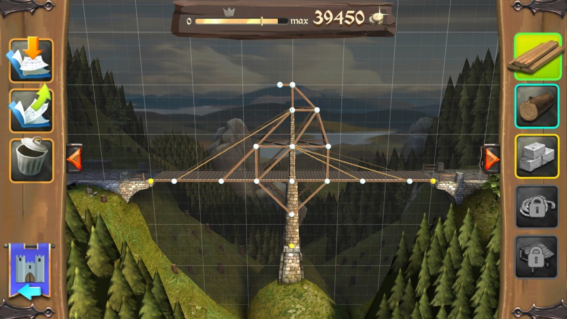 Screenshot for Bridge Constructor: Medieval