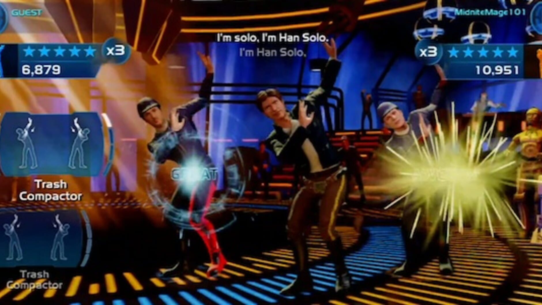 Screenshot for Kinect Star Wars