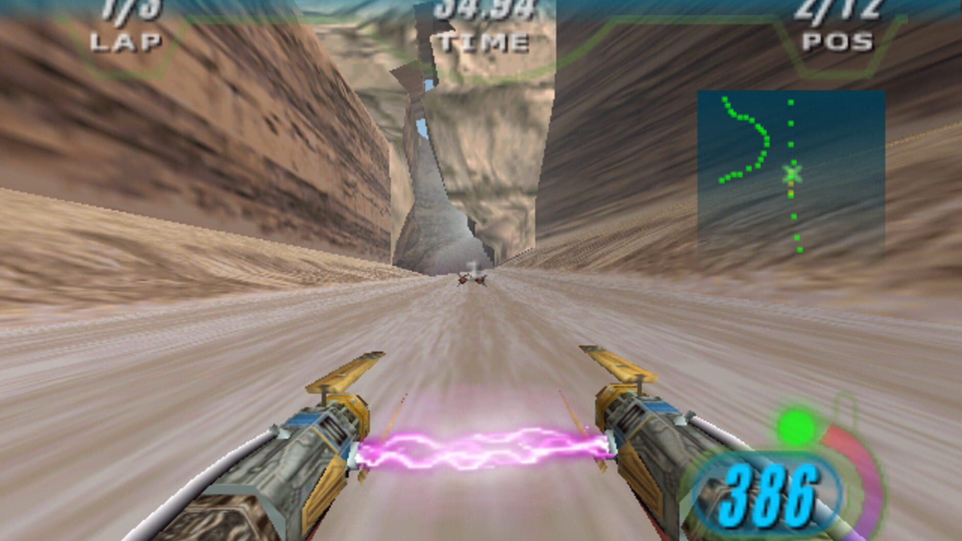 Screenshot for Star Wars: Episode I - Racer
