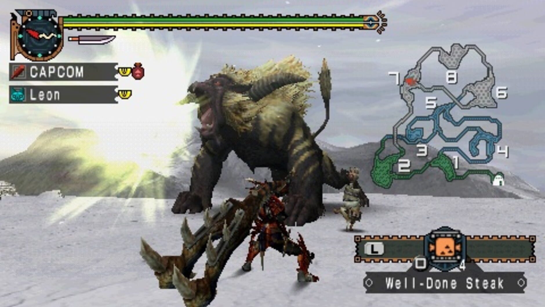 Screenshot for Monster Hunter Freedom Unite