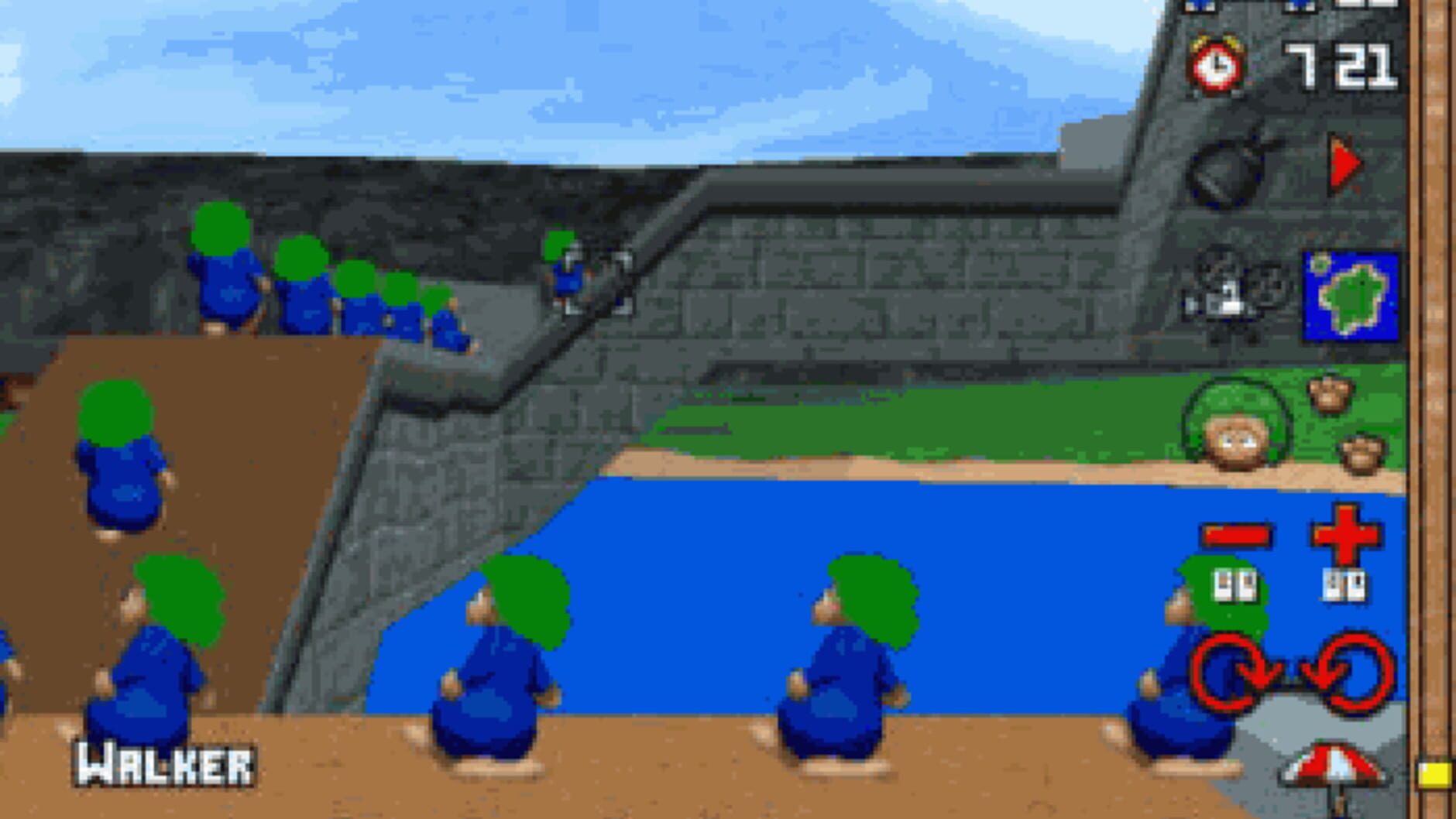 Screenshot for Lemmings 3D