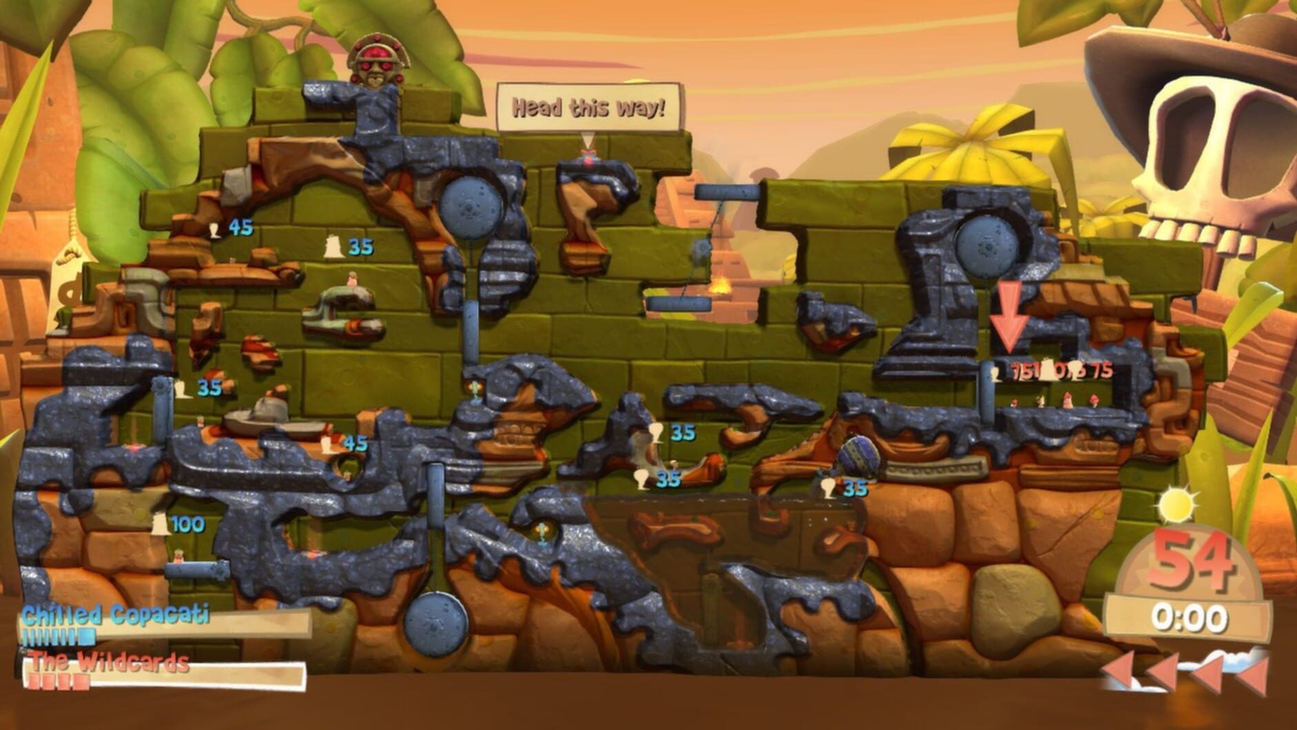 Screenshot for Worms Clan Wars