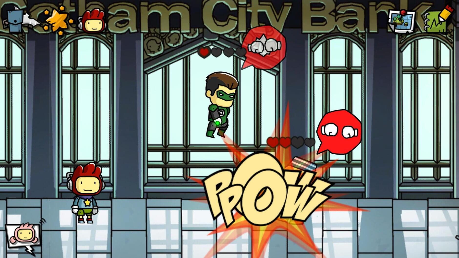 Screenshot for Scribblenauts Unmasked: A DC Comics Adventure
