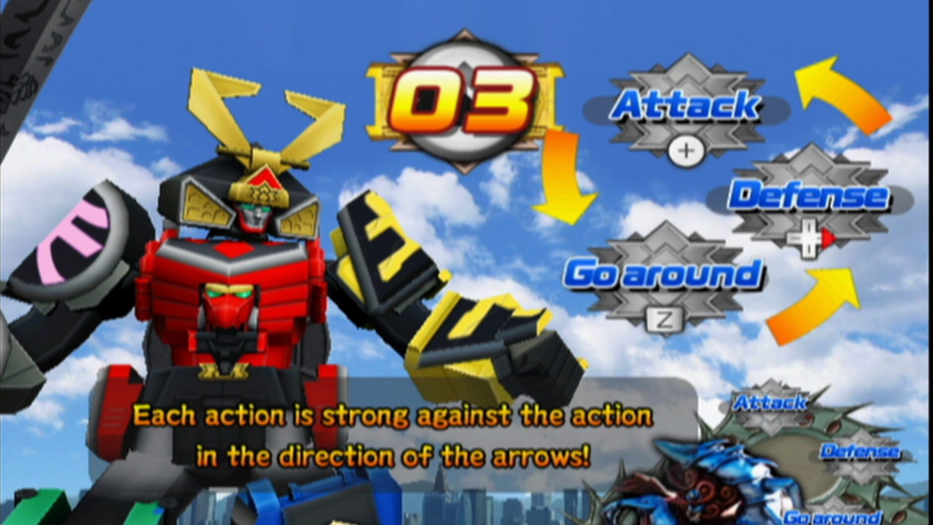 Screenshot for Power Rangers Samurai