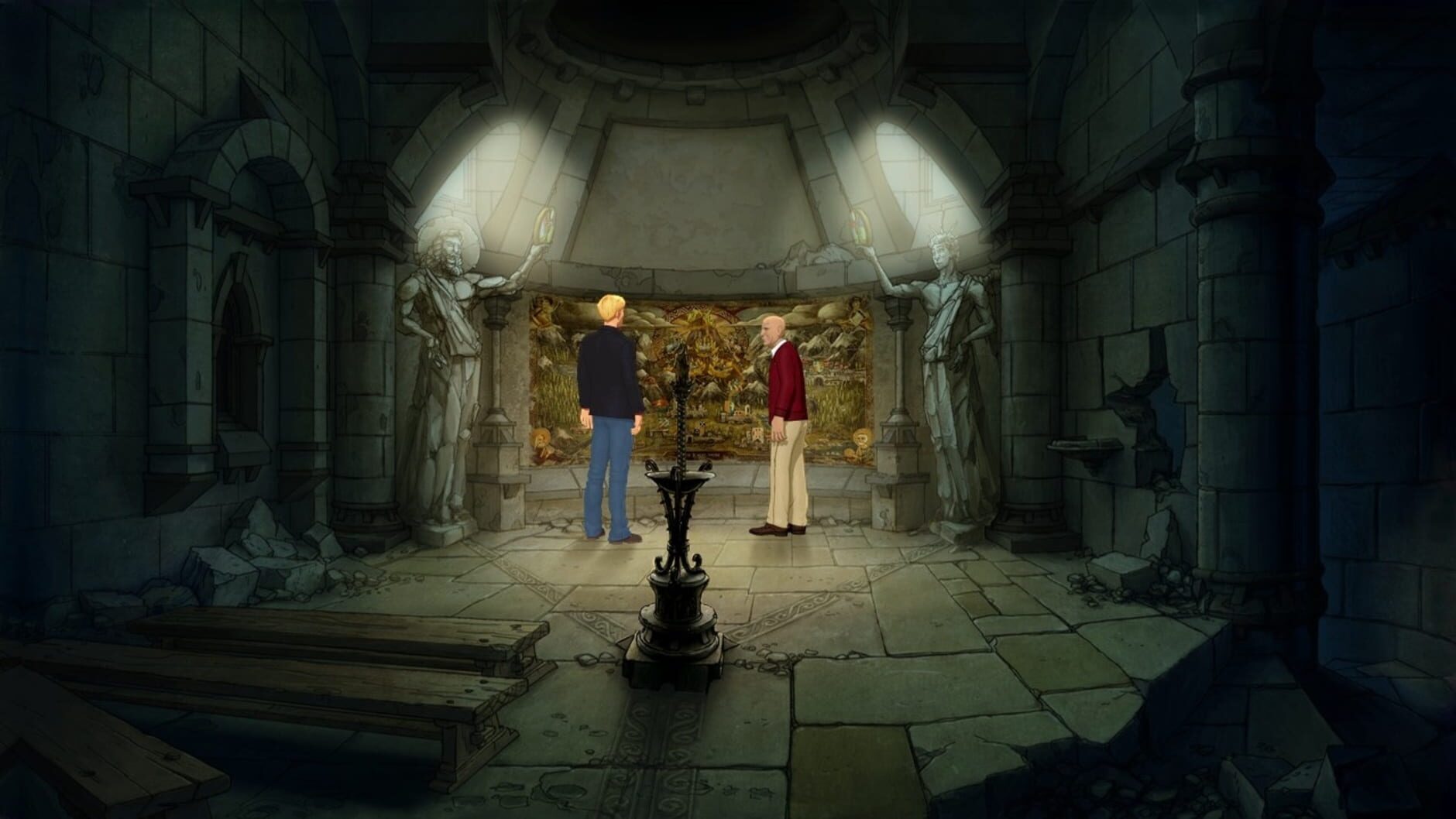 Screenshot for Broken Sword 5: The Serpent's Curse - Episode 2