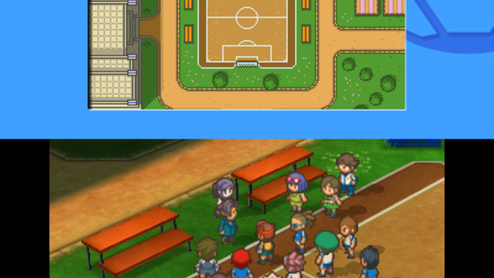 Screenshot for Inazuma Eleven 3: Team Ogre Attacks!