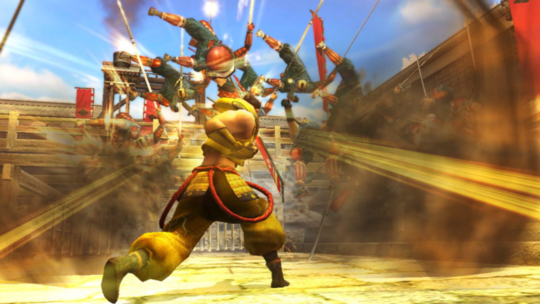 Screenshot for Sengoku Basara: Samurai Heroes