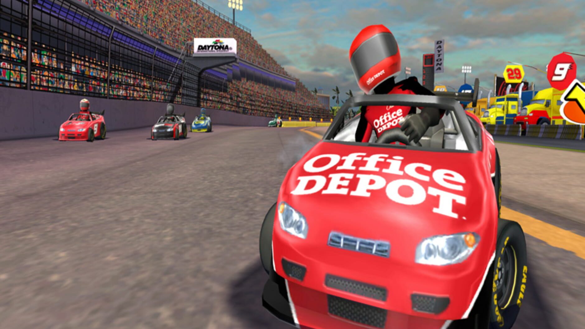 Screenshot for NASCAR Kart Racing