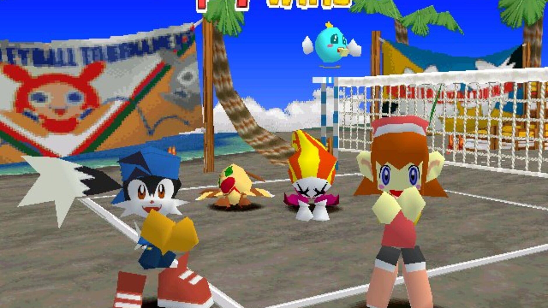 Screenshot for Klonoa Beach Volleyball
