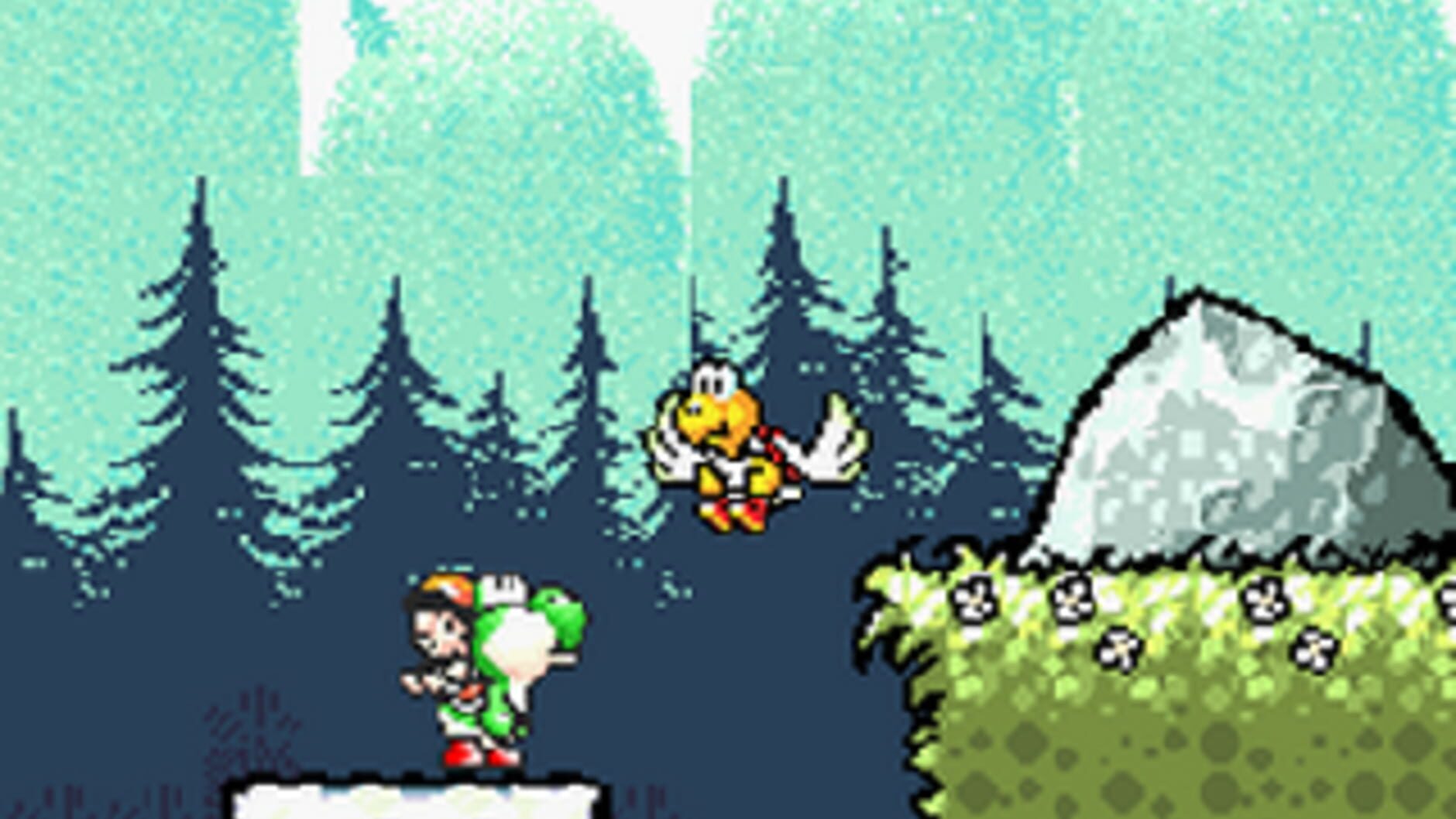 Screenshot for Yoshi's Island: Super Mario Advance 3